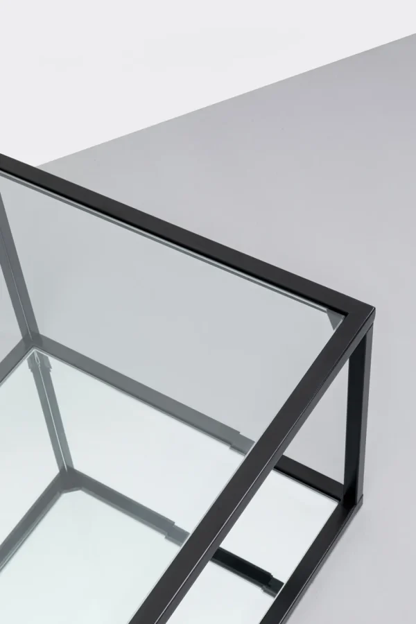 Sohvapöydät>KARE Design Quadro Sivupöytä, Musta 50x50cm