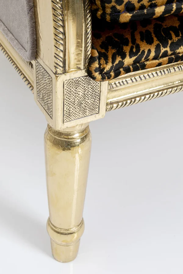 Olohuone | Nojatuolit>KARE Design Regency Leo Nojatuoli - Leopardikuvio, Kulta