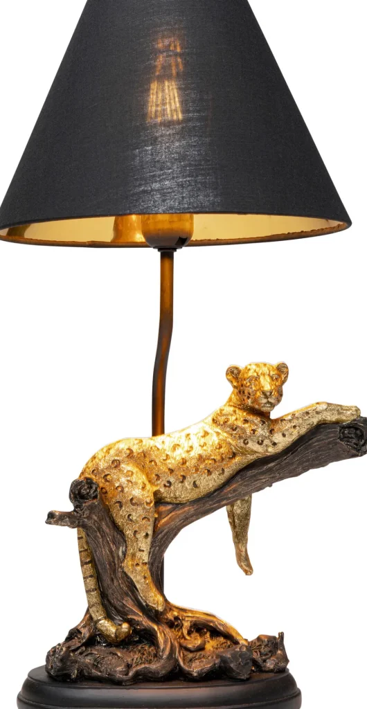 Pöytävalaisimet>KARE Design Relax Leopard Leopardi Pöytävalaisin 50cm
