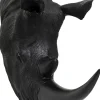 Seinäkoristeet>KARE Design Rhino Head Antique Seinäkoriste, Musta 22x43cm