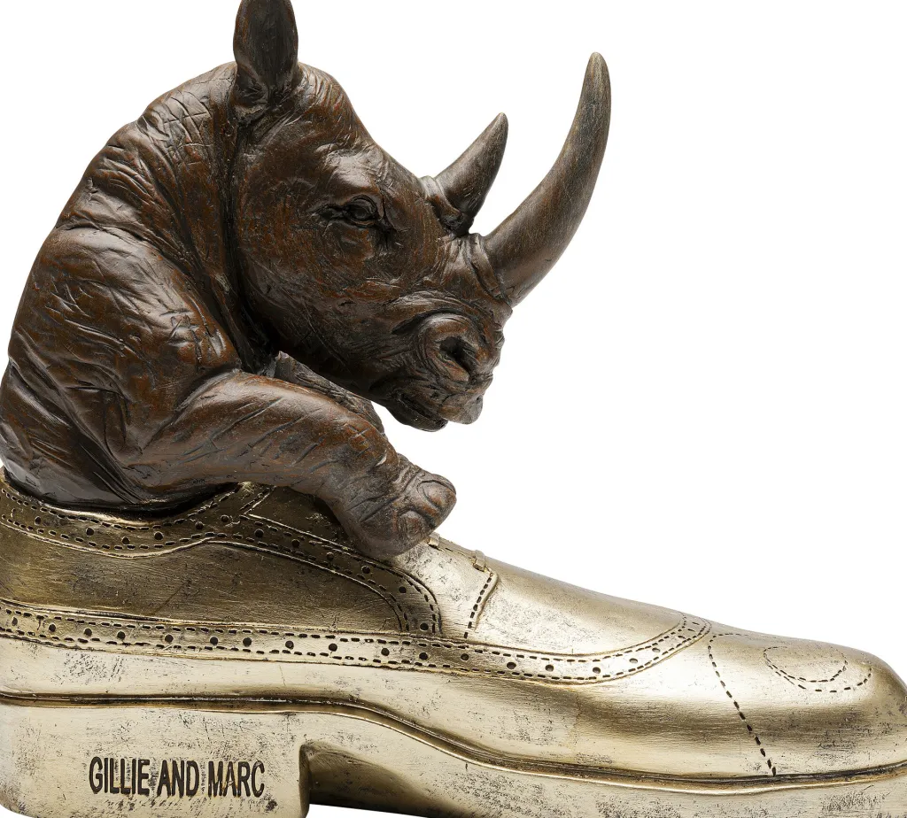 rhino_shoe_fetish_sarvikuono_koristeesine_cm_1.webp Koriste-Esineet>KARE Design Rhino Shoe Fetish Sarvikuono Koriste-esine 28cm