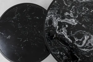 Sohvapöydät>KARE Design Roma Sohvapöytä, Musta (2/Setti)