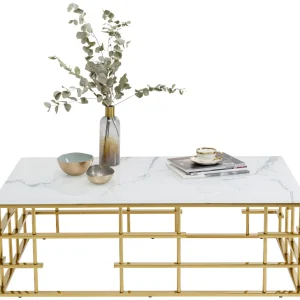 Sohvapöydät>KARE Design Rome Sohvapöytä, Kulta 130x70cm