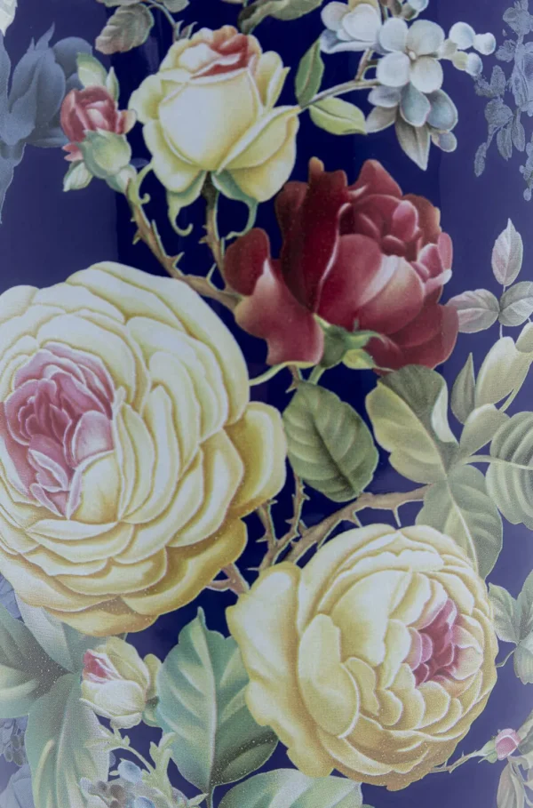 Maljakot | Olohuone>KARE Design Rose Magic Deco Maljakko Sininen 27cm