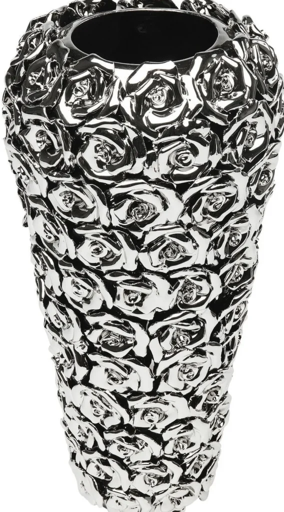 Maljakot | Olohuone>KARE Design Rose Multi Small Maljakko, Kromi