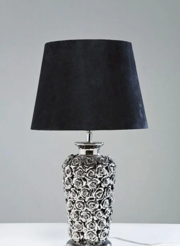Pöytävalaisimet>KARE Design Rose Pöytävalaisin, Hopea 57cm