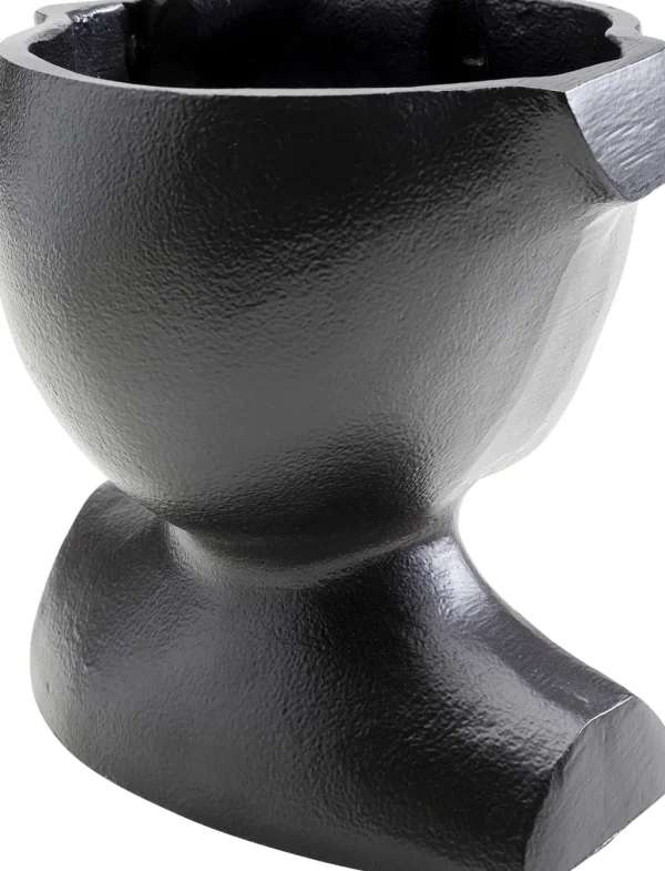 Maljakot | Olohuone>KARE Design Rostro Maljakko Musta 17cm