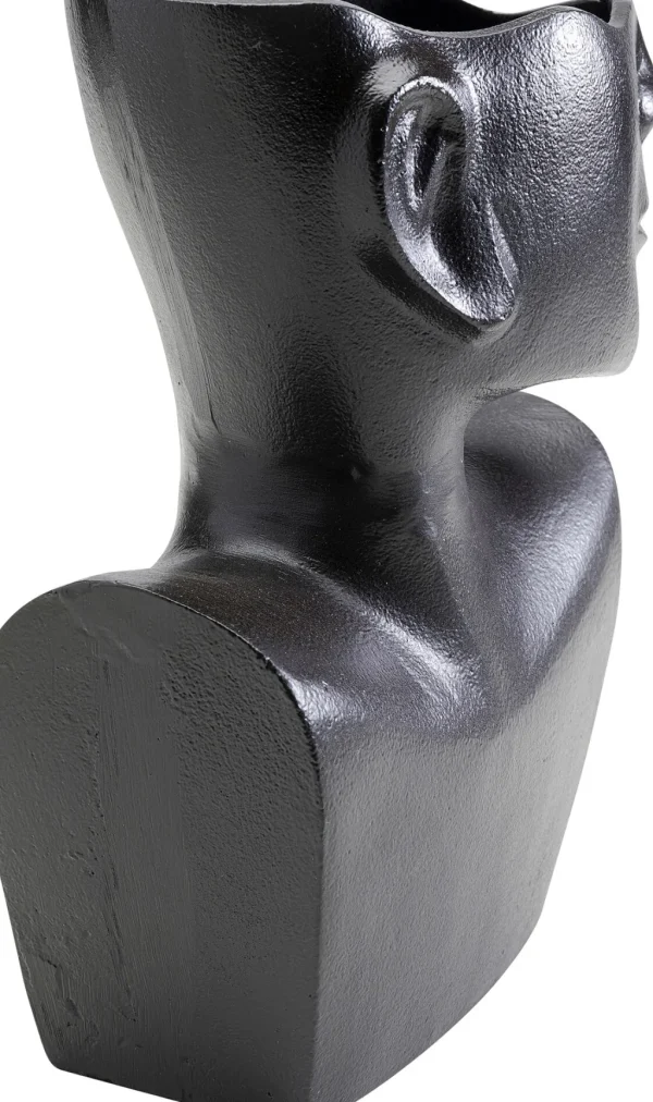 Olohuone>KARE Design Rostro Side Maljakko Musta 27cm
