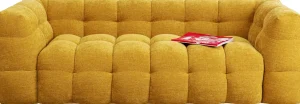 Sohvat>KARE Design Salamanca Sohva, 3-istuttava, Keltainen 240cm