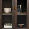 Kaapit>KARE Design Salerno Vitriini - Massiivikuusi, Metalli 80x170cm