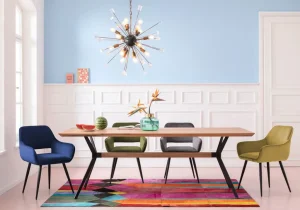 Tuolit>KARE Design San Francisco Tuoli Käsinojilla, Sininen