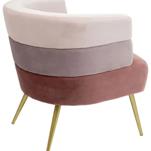 Nojatuolit>KARE Design Sandwich Nojatuoli, Mauve
