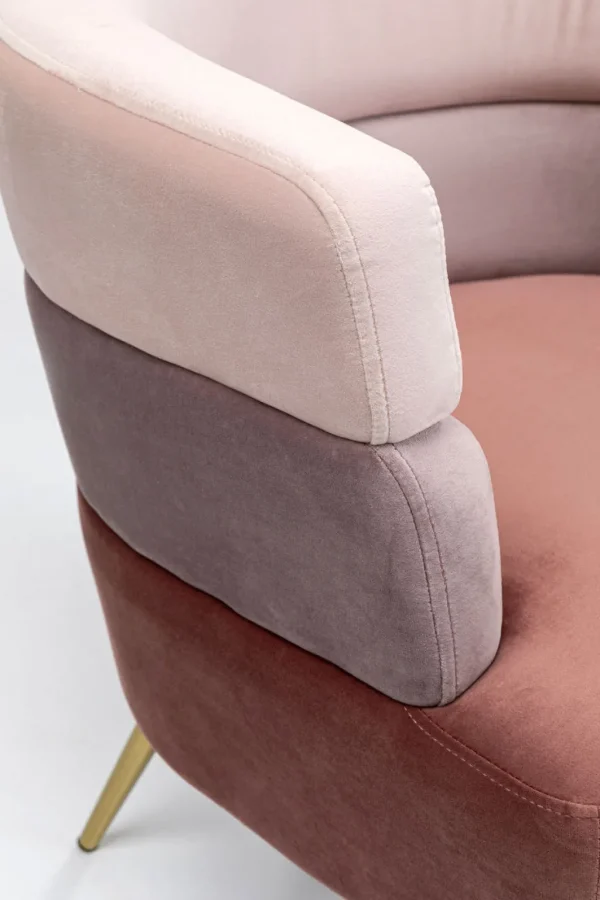 Nojatuolit>KARE Design Sandwich Nojatuoli, Mauve