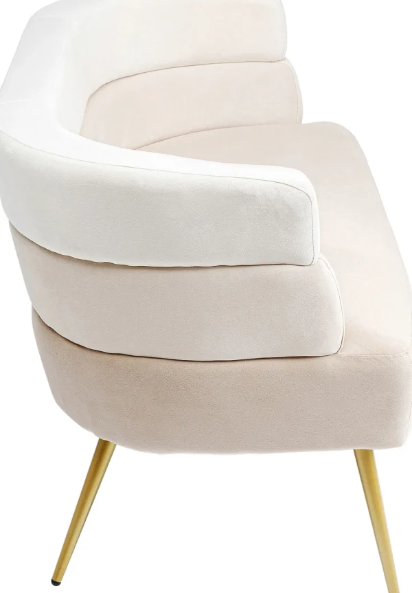 Sohvat | Olohuone>KARE Design Sandwich Sohva 2-istuttava, Kermanvärinen 125cm