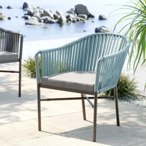 Tuolit>KARE Design Santanyi Tuoli Käsinojilla, Ulkokaluste, Petrooli