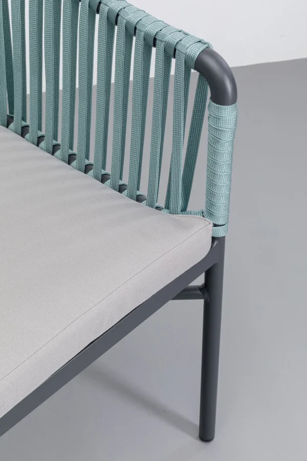 Tuolit>KARE Design Santanyi Tuoli Käsinojilla, Ulkokaluste, Petrooli
