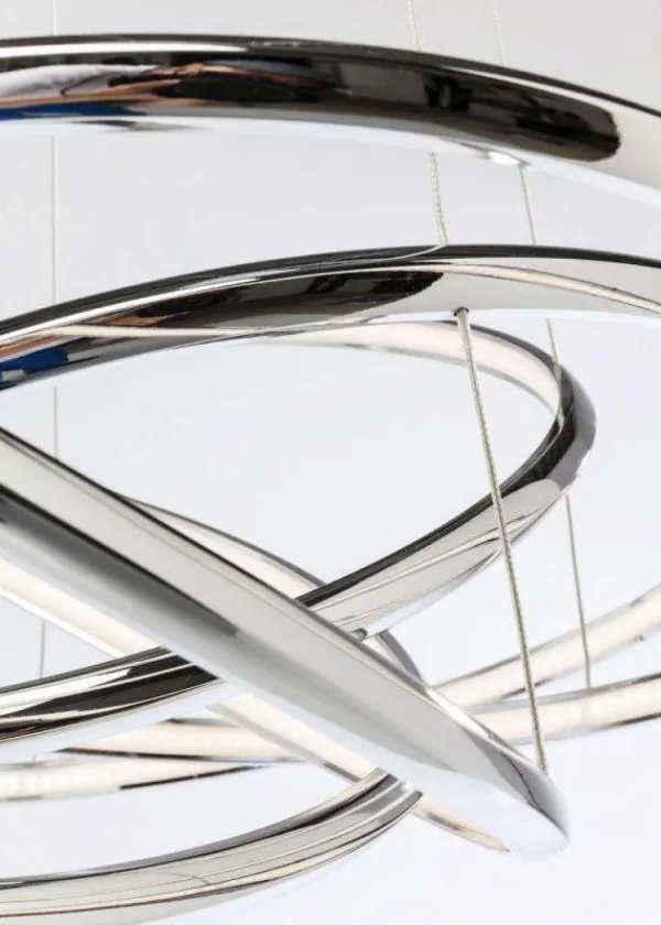 Riippuvalaisimet>KARE Design Saturn LED Riippuvalaisin, Kromi, Iso