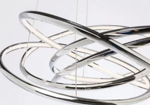 Riippuvalaisimet>KARE Design Saturn LED Riippuvalaisin, Kromi, Iso