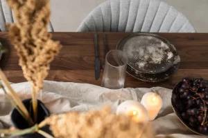 Lautaset>KARE Design Savannah Lautanen Brown/Grey Matt Ø26cm