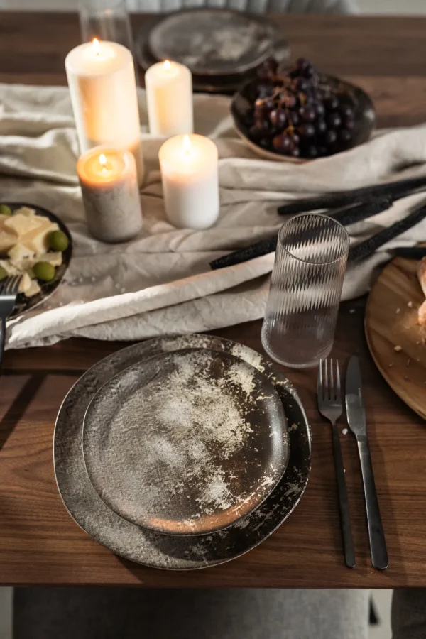 Lautaset>KARE Design Savannah Lautanen Brown/Grey Matt Ø26cm