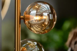 Lattiavalaisimet>KARE Design Scala Balls Lattiavalaisin Messinki 160cm