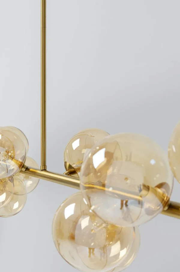 Riippuvalaisimet>KARE Design Scala Balls Riippuvalaisin Messinki 155cm