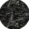 Pöydät>KARE Design Schickeria Marble Print Pyöreä Pöytälevy, Musta Ø110cm