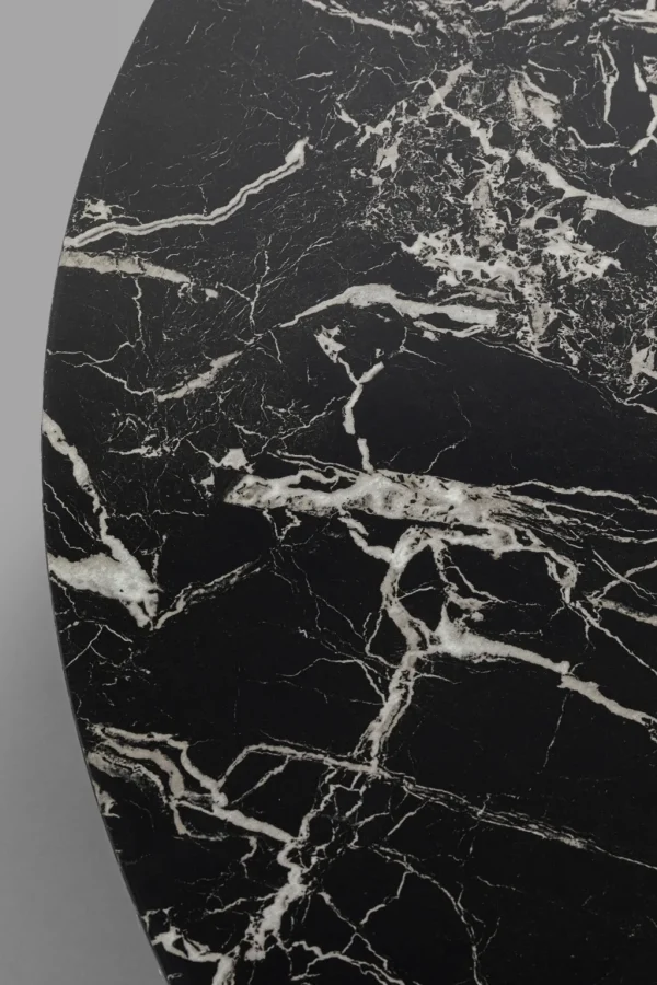 Sohvapöydät>KARE Design Schickeria Marble Sohvapöytä Musta Ø80cm
