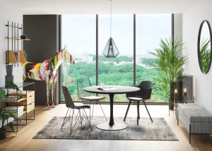 Pöydät>KARE Design Schickeria Pyöreä Pöytä, Musta Ø110