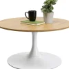 Sohvapöydät>KARE Design Schickeria Sohvapöytä Tammi/valkoinen Ø80cm
