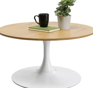 Sohvapöydät>KARE Design Schickeria Sohvapöytä Tammi/valkoinen Ø80cm