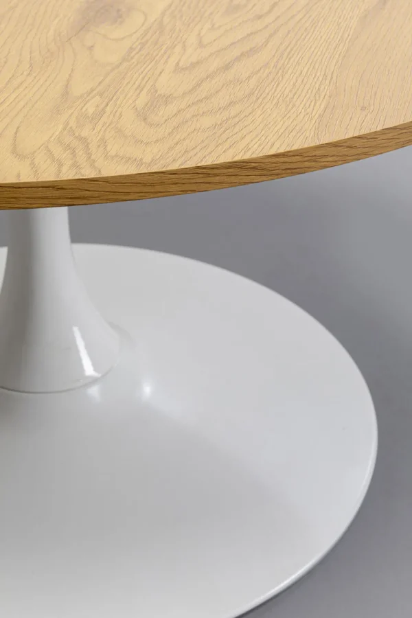Sohvapöydät>KARE Design Schickeria Sohvapöytä Tammi/valkoinen Ø80cm