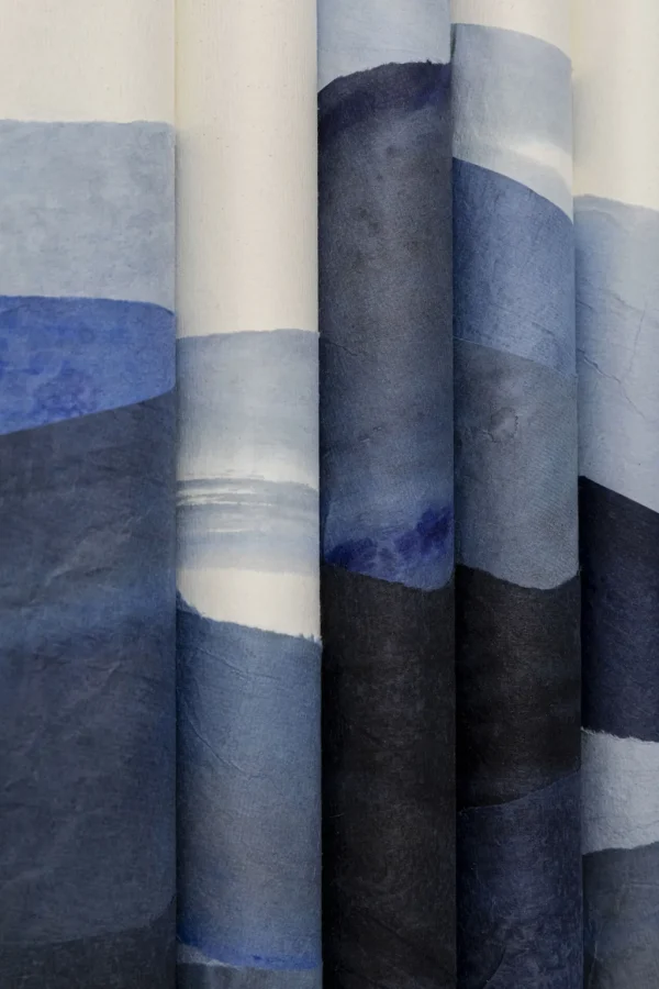 Taulut | Olohuone>KARE Design Shadow Skyline Blue Kehystetty Taulu 160x60cm