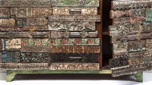 Senkit | Lipastot>KARE Design Shanti Surprise Puzzle Senkki, 2 Ovea, 3 Laatikkoa