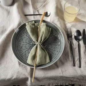 Lautaset>KARE Design Sicilia Mandala Grey Lautanen Ø27cm