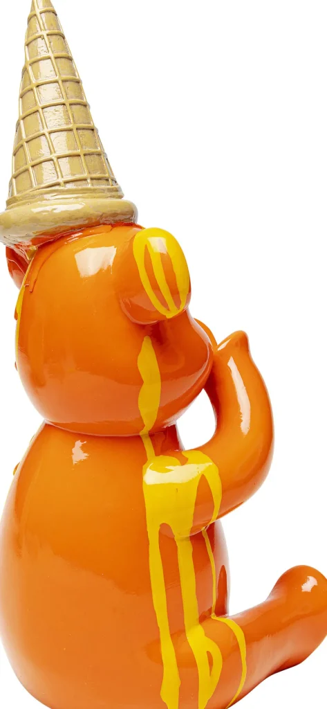 Koriste-Esineet>KARE Design Sitting Gelato Bear Karhu Oranssi 37cm