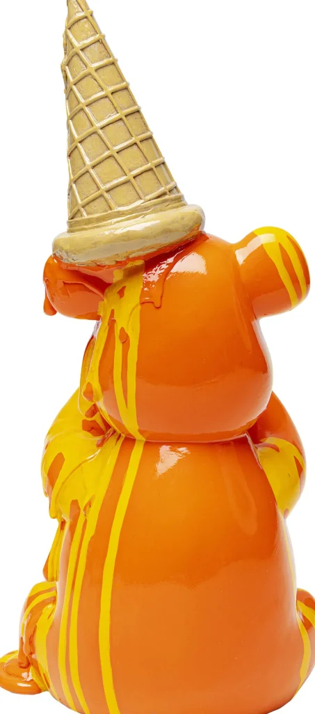 Koriste-Esineet>KARE Design Sitting Gelato Bear Karhu Oranssi 37cm