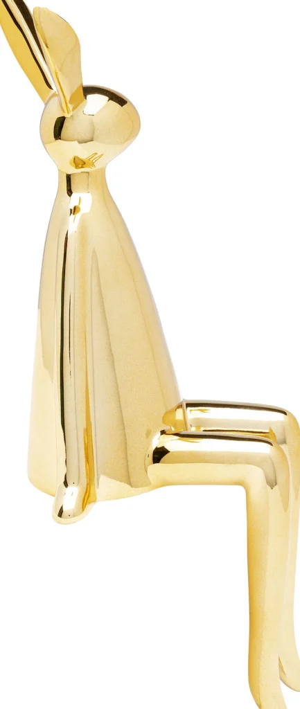 Koriste-Esineet>KARE Design Sitting Rabbit Jänis, Pupu, Koriste-esine Kulta 35cm