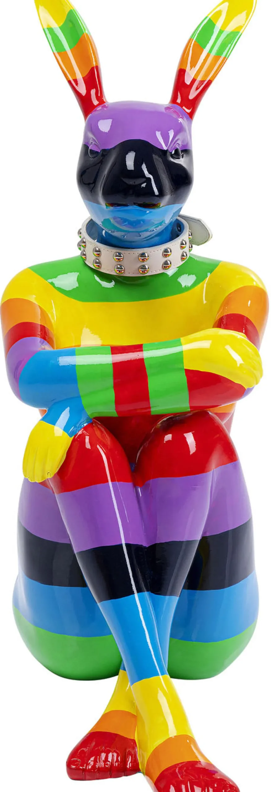 sitting_rabbit_rainbow_pupu_jnis_koristeesine_cm_1.webp Jalalliset Koriste-Esineet>KARE Design Sitting Rabbit Rainbow Pupu, Jänis Koriste-esine 80cm