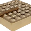Tuhkakupit Ja Savukerasiat>KARE Design Soho Square Brass Tuhkakuppi 25x25cm