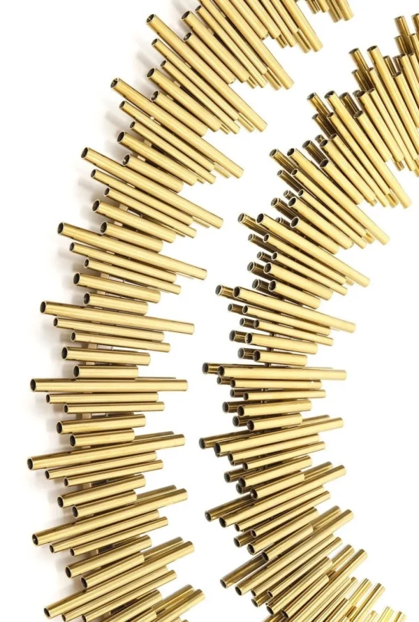 Peilit>KARE Design Solare Gold Peili Ø132cm