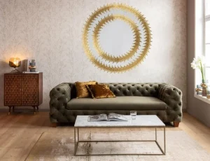 Peilit>KARE Design Solare Gold Peili Ø132cm