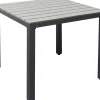 Pöydät>KARE Design Sorrento Pöytä, Ulkokaluste, Harmaa 80x80cm
