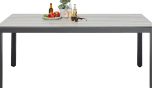 Pöydät>KARE Design Sorrento Pöytä, Ulkokaluste, Harmaa 180x90cm