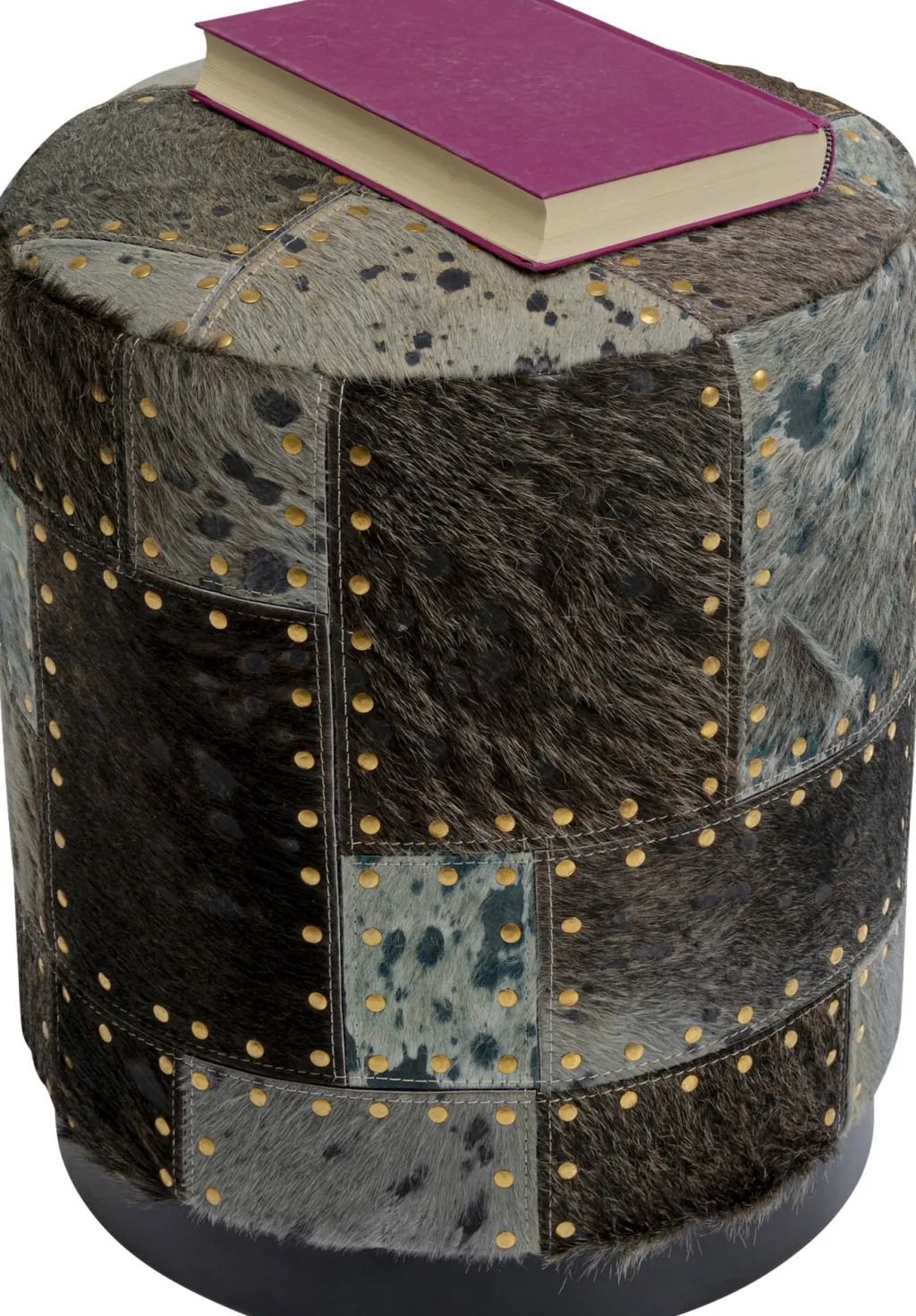 squares_jakkara_palli_harmaa_cm_0.webp Rahit Ja Jakkarat>KARE Design Squares Jakkara, Palli, Harmaa Ø35cm