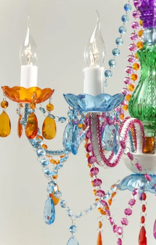 Riippuvalaisimet>KARE Design Starlight Riippuvalaisin, 6-haarainen, Monivärien