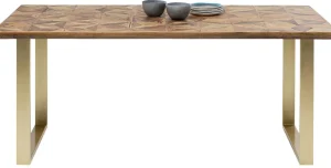 Pöydät>KARE Design Stars Pöytä Messinki 180x90cm