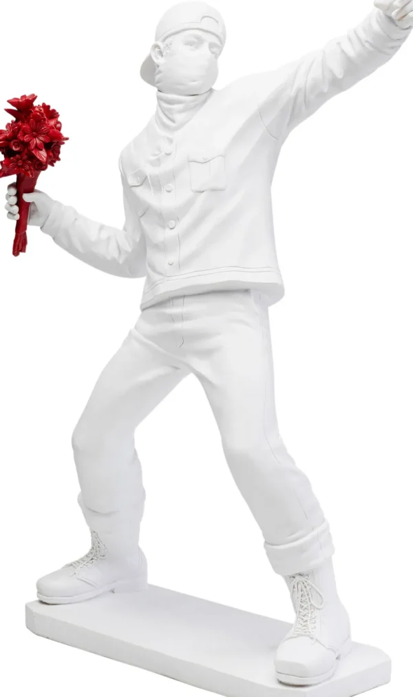 Jalalliset Koriste-Esineet>KARE Design Street Art Bouquet Koriste-esine Valkoinen 67cm