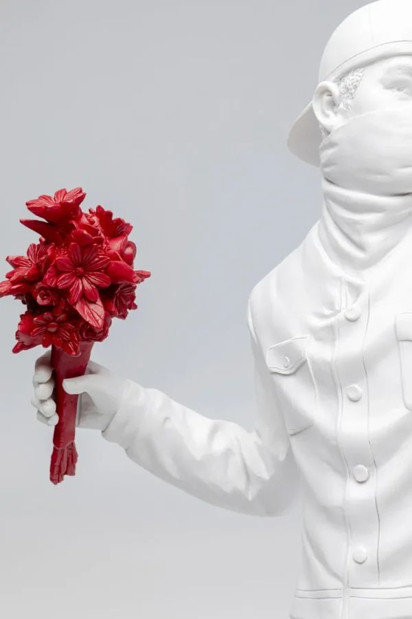 Jalalliset Koriste-Esineet>KARE Design Street Art Bouquet Koriste-esine Valkoinen 67cm