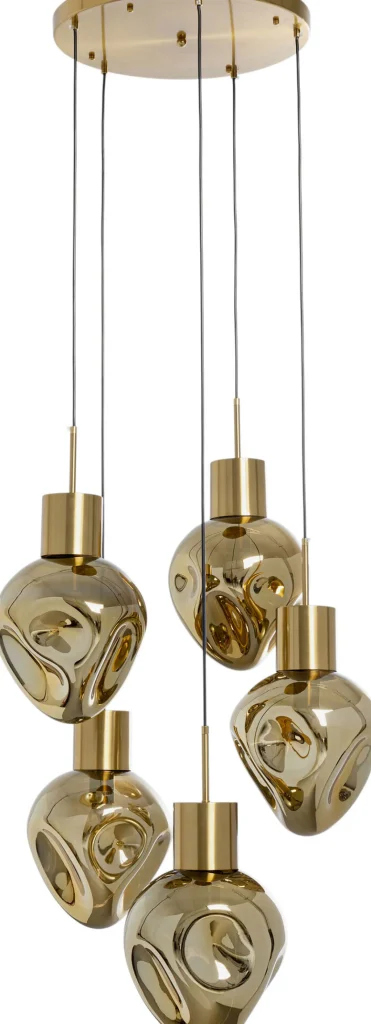 Riippuvalaisimet>KARE Design Supernova Amber Cinque Riippuvalaisin Ø50cm